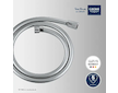 Grohe Hadice - Sprchová hadice VitalioFlex Silver 1,25 m, chrom 22112000