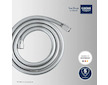 Grohe Hadice - Sprchová hadice VitalioFlex Trend 1,7 m, chrom 28742002
