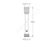 Grohe Hadice - Sprchová hadice VitalioFlex Trend 150 cm, matná černá 287412432