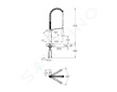 Grohe K7 - Dřezová baterie s flexibilním ramenem, supersteel 32950DC0