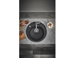 Grohe  - Kompozitní dřez K200 s automatickým odtokem, průměr 51 cm, granitová černá 31656AP0
