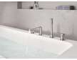 Grohe Lineare - Baterie na okraj vany, 4-otvorová instalace, supersteel 19577DC1
