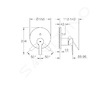 Grohe Lineare - Baterie pod omítku pro 2 spotřebiče, supersteel 24064DC1