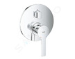Grohe Lineare - Baterie pod omítku pro 3 spotřebiče, chrom 24095001