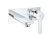 Grohe Lineare - Umyvadlová baterie pod omítku, 2-otvorová instalace, chrom 19409001