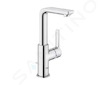 Grohe Lineare - Umyvadlová baterie s výpustí, chrom 23296001