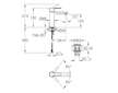 Grohe Lineare - Umyvadlová baterie s výpustí Push-Open, kartáčovaný Hard Graphite 23106AL1