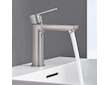 Grohe Lineare - Umyvadlová baterie s výpustí Push-Open, supersteel 23106DC1