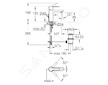 Grohe Lineare - Umyvadlová baterie s výpustí, supersteel 32109DC1