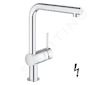 Grohe Minta - Dřezová baterie s výsuvnou koncovkou, chrom 31397000
