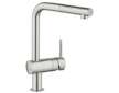 Grohe Minta - Dřezová baterie s výsuvnou koncovkou, supersteel 32168DC0