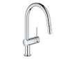 Grohe MintaTouch - Elektronická dřezová baterie s výsuvnou sprškou, chrom 31358002