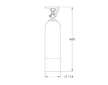 Grohe Náhradní díly - Tlaková láhev CO2 pro Grohe Blue Professional, 2 kg 40423000
