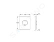 Grohe Nova Cosmo - Ovládací tlačítko, matný chrom 38765P00
