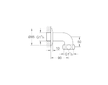 Grohe  - Odpadní koleno, chrom 12436000