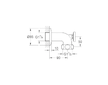 Grohe  - Odpadní koleno, chrom 12444000