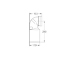 Grohe  - Odtokové koleno 42946000