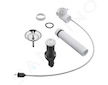 Grohe Odtokové soupravy - Odtoková souprava pro dřez, kartáčovaná nerez ocel 40986SD0