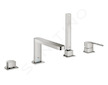 Grohe Plus - Baterie na okraj vany, 4-otvorová instalace, supersteel 29307DC3