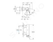 Grohe Plus - Sprchová baterie, kartáčovaný Hard Graphite 33577AL3
