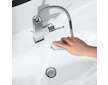Grohe Plus - Umyvadlová baterie L, s výpustí a výsuvnou koncovkou, chrom 23843003