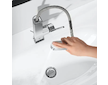 Grohe Plus - Umyvadlová baterie L, s výpustí Push-Open a výsuvnou koncovkou, chrom 23844003