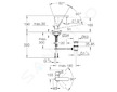 Grohe Plus - Umyvadlová baterie M s výpustí, chrom 23871003