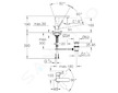 Grohe Plus - Umyvadlová baterie M s výpustí, kartáčovaný Hard Graphite 23871AL3