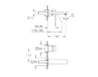 Grohe Plus - Umyvadlová baterie pod omítku, 2-otvorová instalace, supersteel 29303DC3