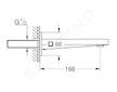 Grohe Plus - Vanová vpusť, chrom 13404003