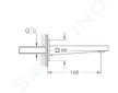 Grohe Plus - Vanová vpusť, kartáčovaný Hard Graphite 13404AL3