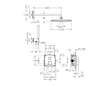 Grohe Precision Cube - Sprchový set s termostatem pod omítku, 31x31 cm, chrom 34879000