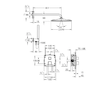 Grohe Precision Cube - Sprchový set s termostatem pod omítku, 31x31 cm, chrom 34879000