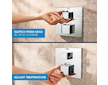 Grohe Precision Cube - Sprchový set s termostatem pod omítku, 31x31 cm, chrom 34879000