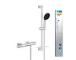 Grohe Precision Feel - Sprchový set s termostatem, 3 proudy, chrom 34791001