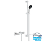 Grohe Precision Feel - Sprchový set s termostatem, 3 proudy, chrom 34853001