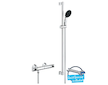 Grohe Precision Flow - Sprchový set s termostatem, chrom 34805001