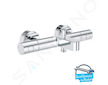 Grohe Precision Get - Termostatická vanová baterie, chrom 34774000
