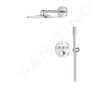 Grohe Precision SmartControl - Sprchový set s termostatem pod omítku, průměr 31 cm, 2 proudy, chrom 34874000