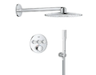 Grohe Precision SmartControl - Sprchový set s termostatem pod omítku, průměr 31 cm, 2 proudy, chrom 34874000