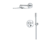 Grohe Precision SmartControl - Sprchový set s termostatem pod omítku, průměr 31 cm, 2 proudy, chrom 34874000