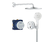 Grohe Precision SmartControl - Sprchový set s termostatem pod omítku, průměr 31 cm, 3 proudy, chrom 34877000