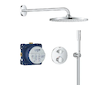 Grohe Precision SmartControl - Sprchový set s termostatem pod omítku, průměr 31 cm, chrom 34880000