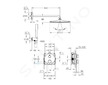 Grohe Precision SmartControl - Sprchový set s termostatem pod omítku, průměr 31 cm, chrom 34880000