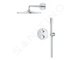 Grohe Precision SmartControl - Sprchový set s termostatem pod omítku, průměr 31 cm, chrom 34880000