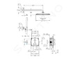Grohe Precision - Sprchový set s termostatem pod omítku, 31x31 cm, chrom 34881000