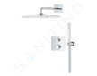 Grohe Precision - Sprchový set s termostatem pod omítku, 31x31 cm, chrom 34881000