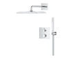 Grohe Precision - Sprchový set s termostatem pod omítku, 31x31 cm, chrom 34881000