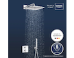 Grohe Precision - Sprchový set s termostatem pod omítku, 31x31 cm, chrom 34881000