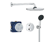 Grohe Precision - Sprchový set s termostatem pod omítku, průměr 25 cm, chrom 34883000